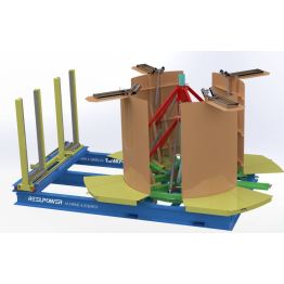 Large Pipe Field Deployment Skid